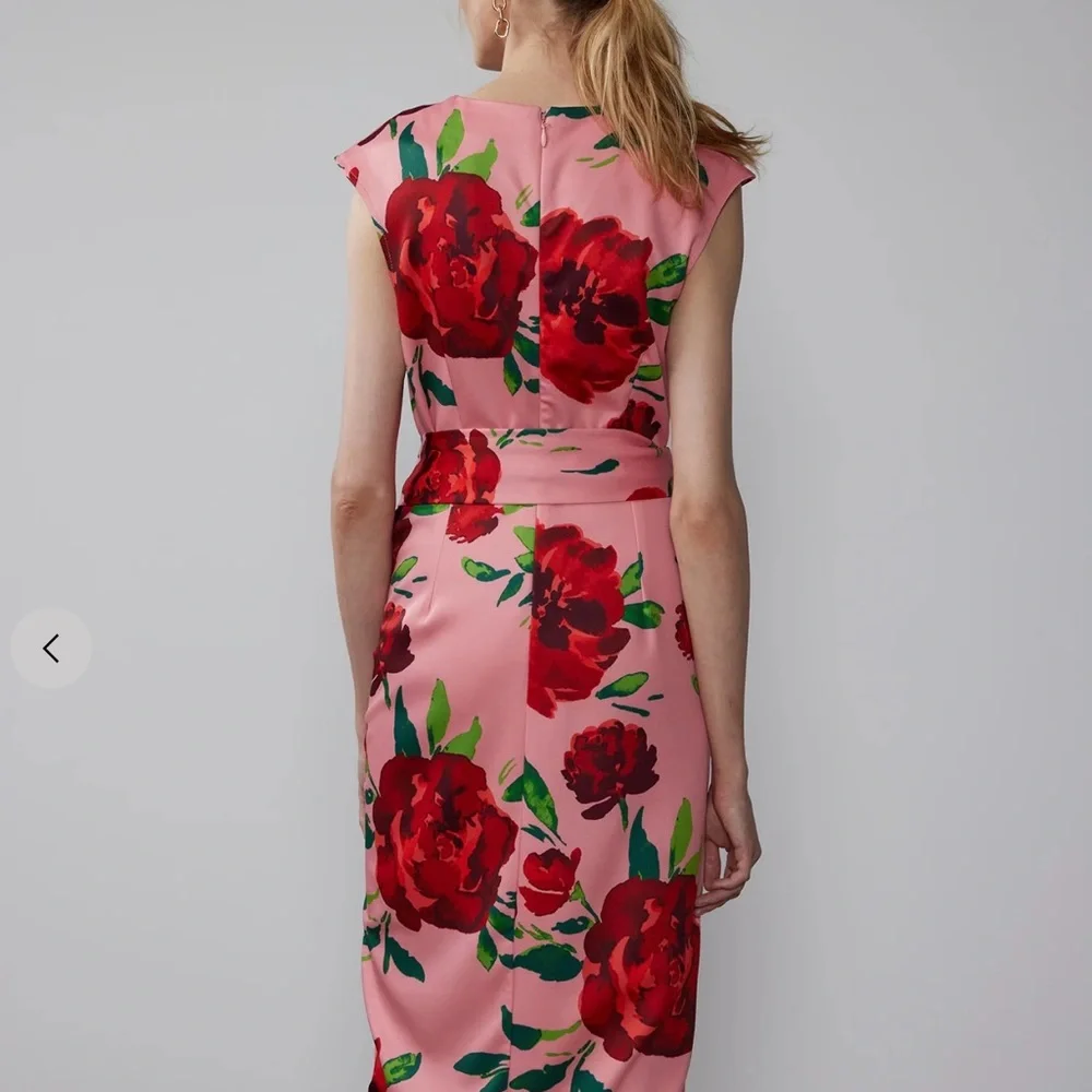 Floral Pink Dress - Picture 2 of 8